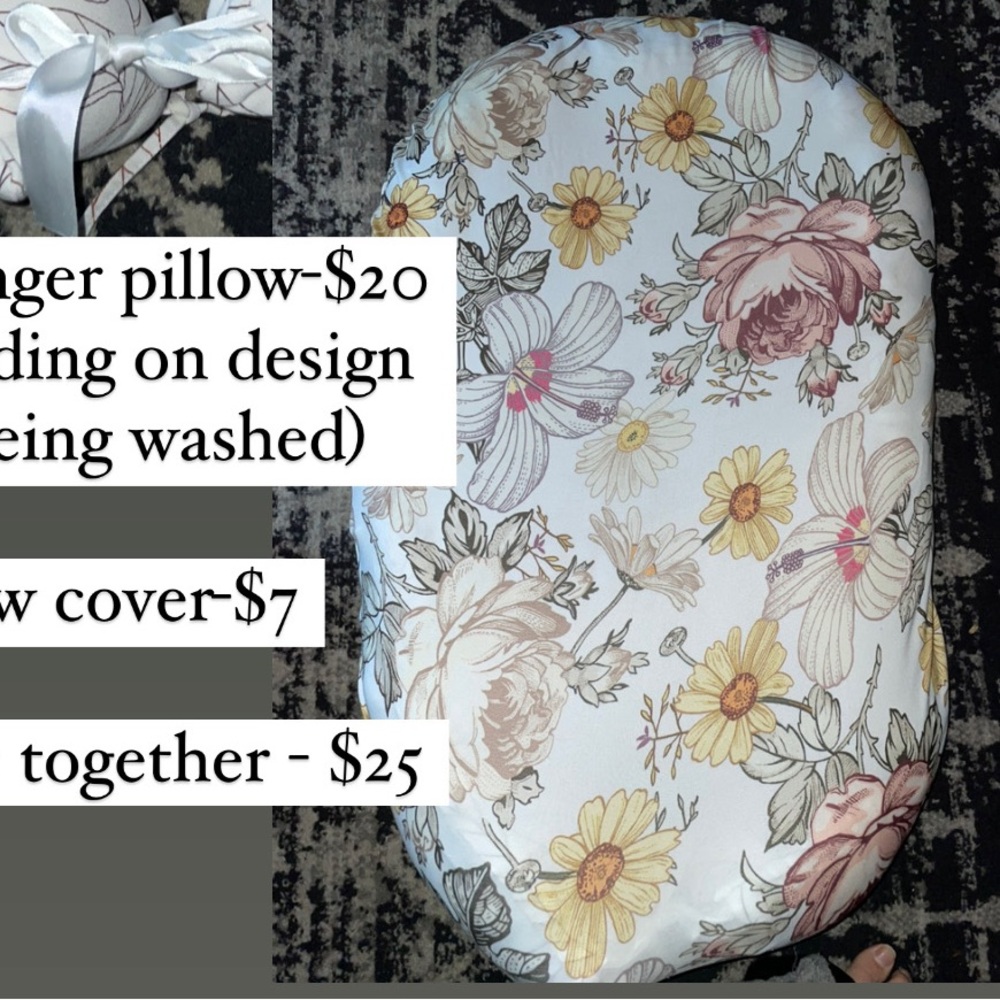 baby lounger pillow cover